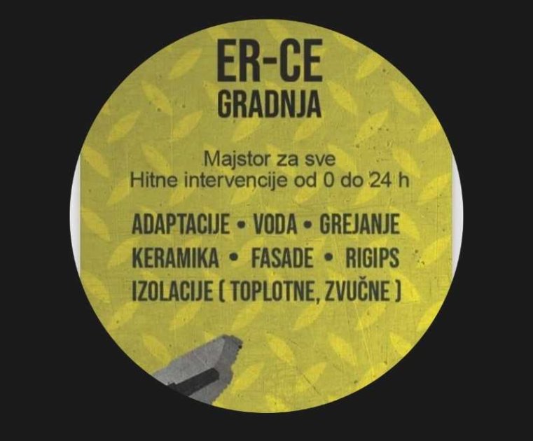 Ermin Ćehović - Vodoinstalater, Moler, Izolater, Postavljač podova, Iznajmljivanje alata | iNeed.ba